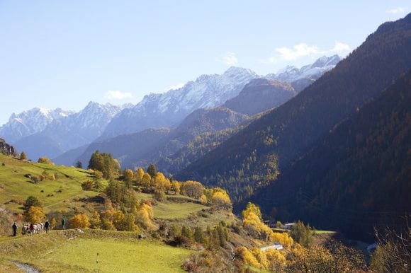 Mountain landscape, Engadine