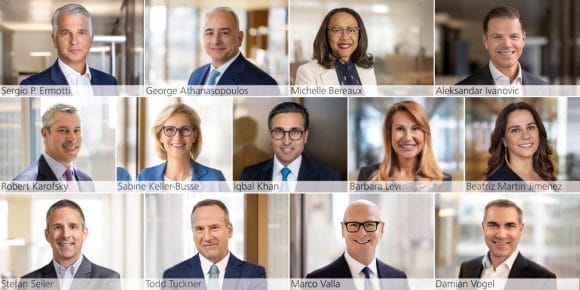 UBS Group executive board photo