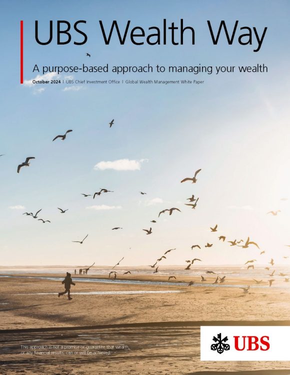 Cover for the UBS Wealth way report