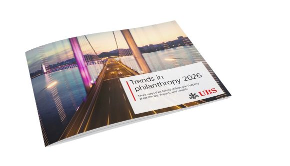 Cover of Trends in Philanthropy report