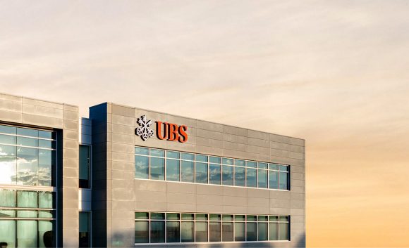 UBS building in skyline