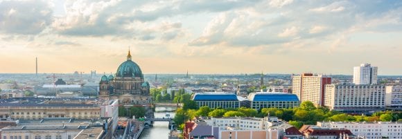 berlin city panorama