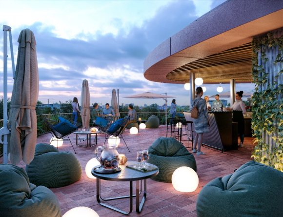 Zum Wohnkonzept gehören die Annehmlichkeiten eines Hotels verbunden mit dem sozialen Leben eines lebendigen Stadtviertels