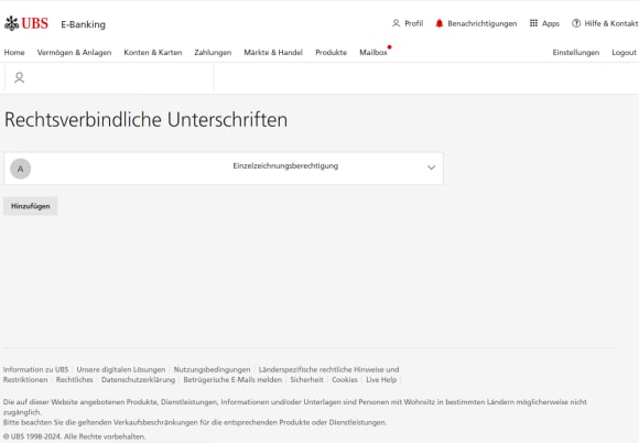 "Weitere Person hinzufügen", "Zurück oder Weiter"