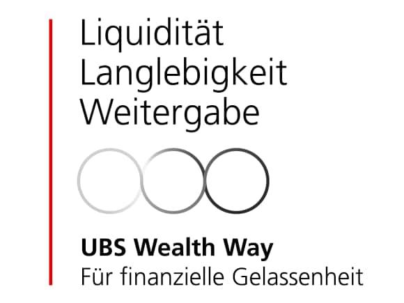 UBS Wealth way Für finanzielle Gelassenheit