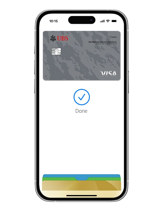Apple Pay screen