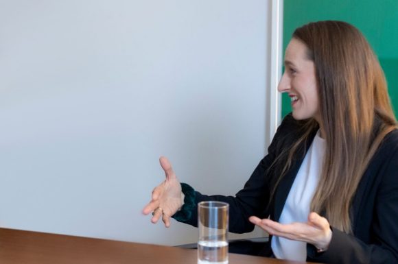 Porträt von Jackie Bauer