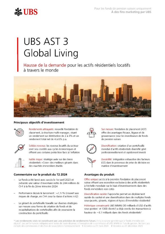 UBS AST 3 Global Living