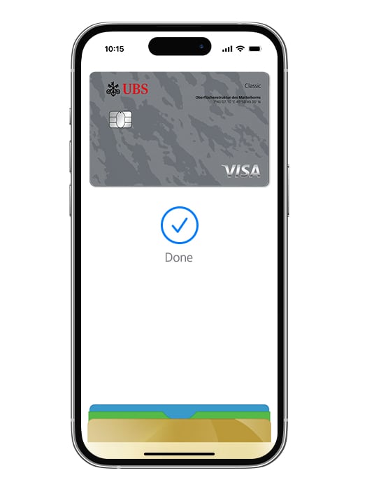 Apple Pay screen