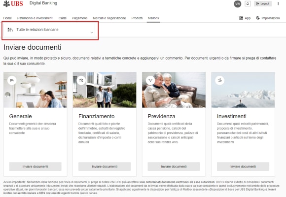 Dokumente einreichen