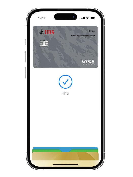 Schermo Apple Pay