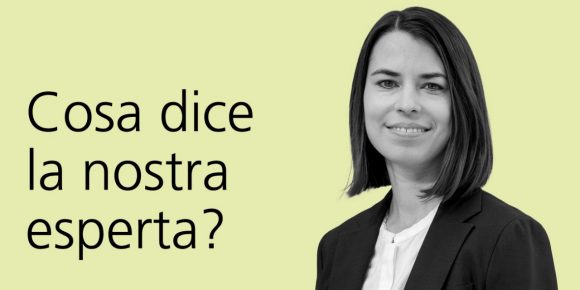 L’immagine dell’articolo mostra l’esperta immobiliare Katharina Hofer.