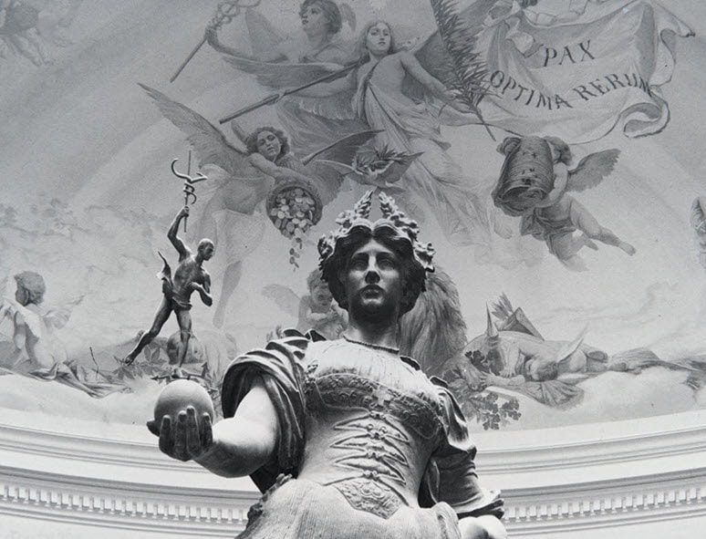 Helvetia with Mercury