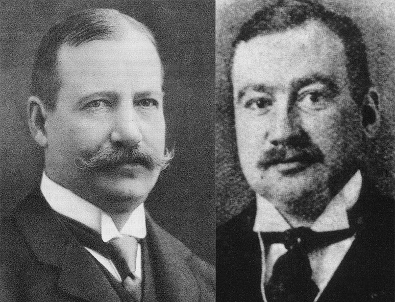 Alphons Simonius-Blumer und Max Staehelin