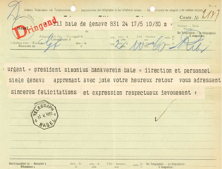 Glückwunschtelegramme