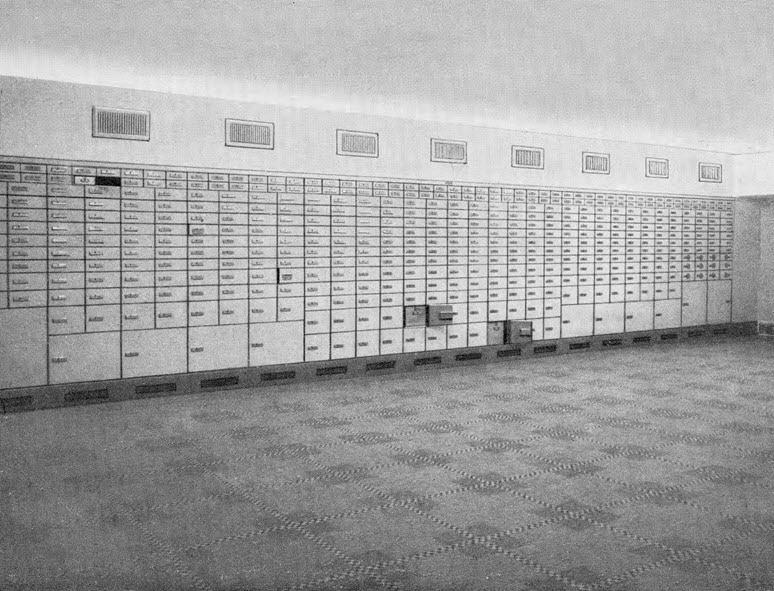 Schrankfächeranlage