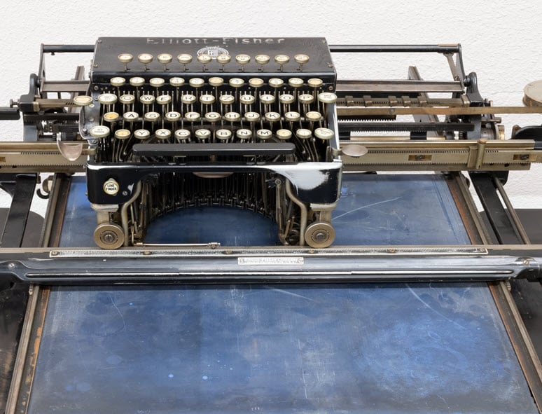 Erste Buchhaltungsmaschine