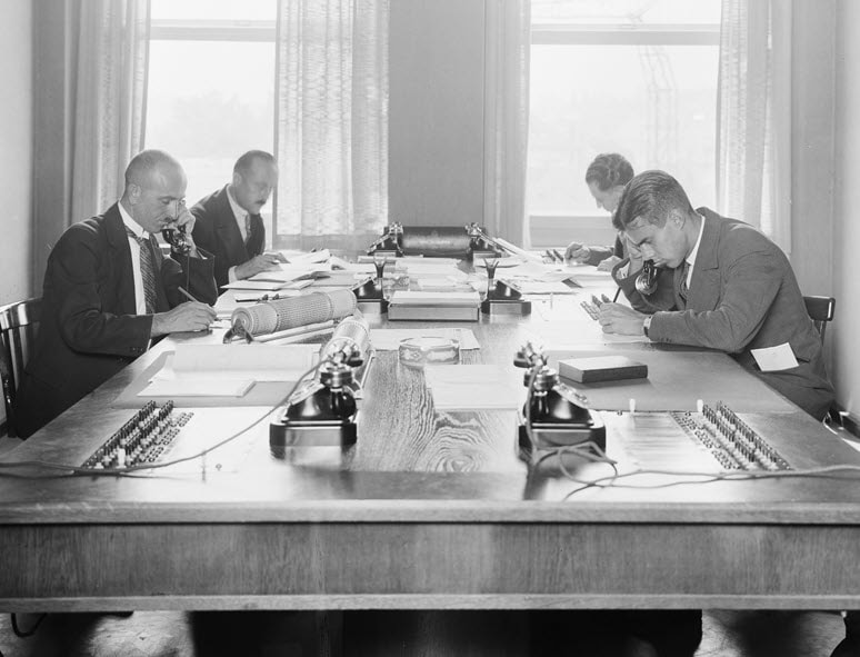 Bankverein Büro in Börse