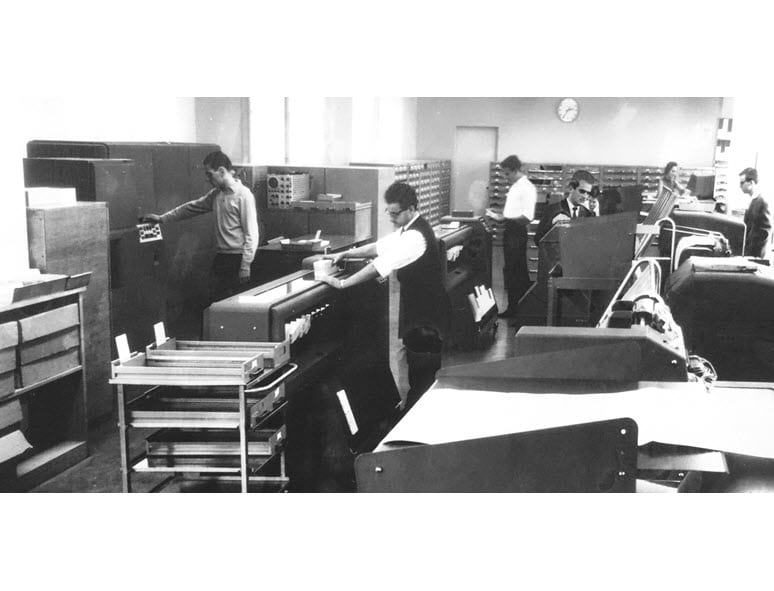 UNIVAC 120 erster Computer SBG