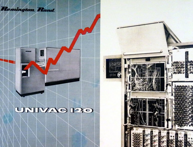 UNIVAC 120 Werbebroschüre