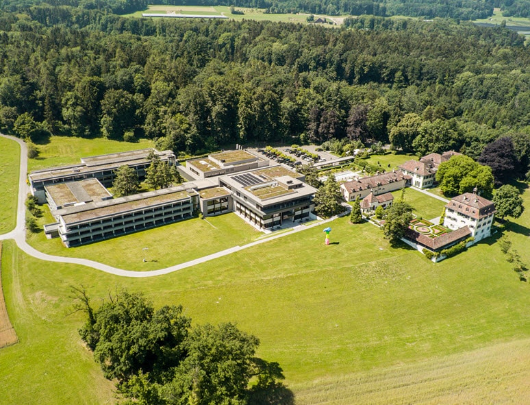 Aerial view of the entire Wolfsberg site