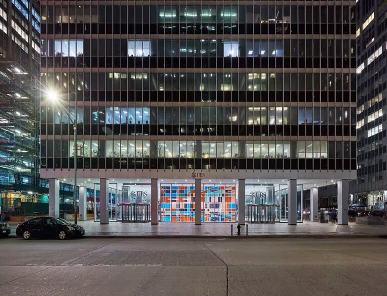 UBS Art Gallery at 1285 Avenue of the Americas, New York
