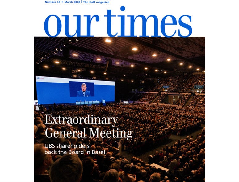 Our Times March 2008 - The staff magazine number 52