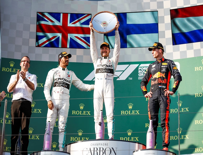 First and second place in the Drivers Championship