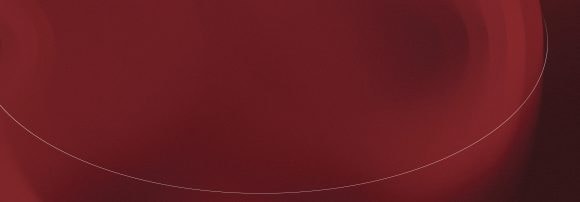 Abstract dark red image with a textured background and swirling white line.