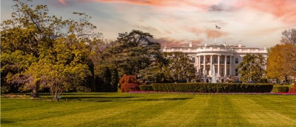 The White House in Fall