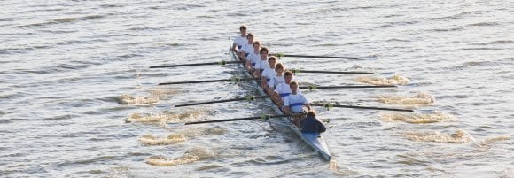 Eight oars with coxswain