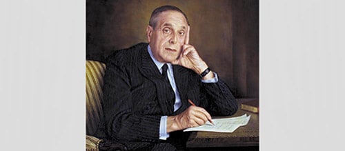 Sir Siegmund Warburg, Portrait 1972