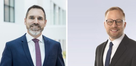 Portrait of Mathias Rohr and Christian Wehinger