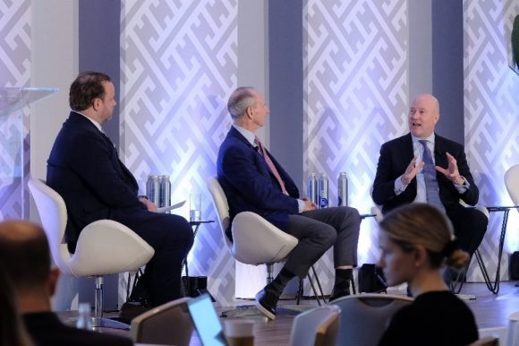 Panel from the UBS Global Consumer and Retail conference where speakers discussed the impact of geopolitics on global economy.