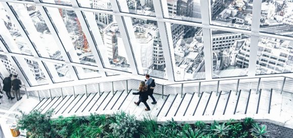 Picture of two person walking