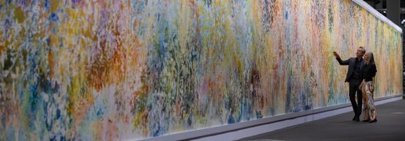 Installation view of Sam Fall