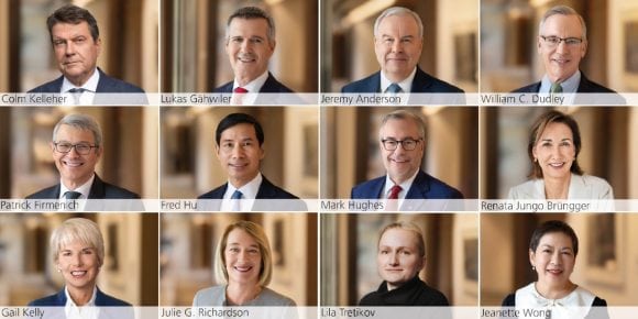 UBS Board of directors photos
