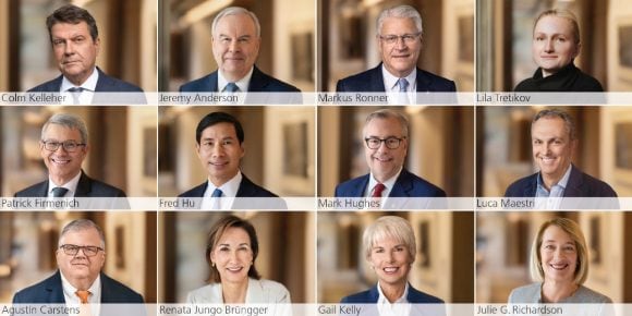 UBS Board of directors photos