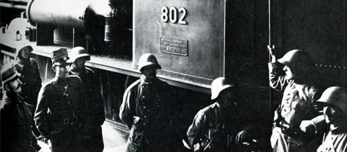 End of World War I, general strike