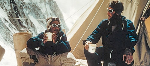 Edmund Hillary and Tenzing Norgay