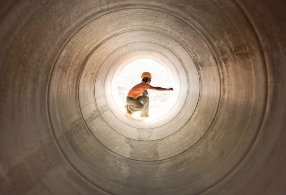 Civil Engineer at work