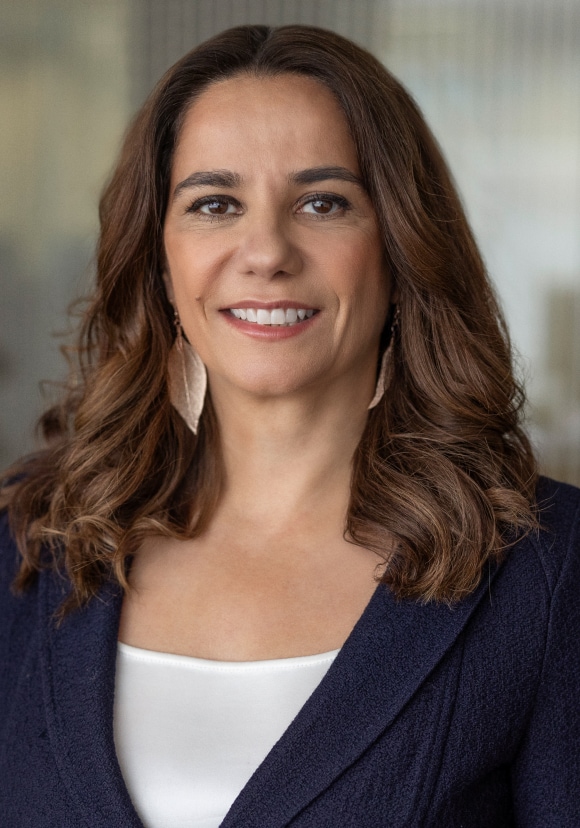 Portrait of Beatriz Martin Jimenez, Chair UBS Optimus Foundation board