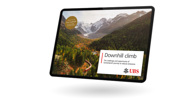 Downhill climb report on a tablet screen