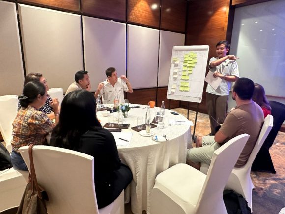 One table at workshop