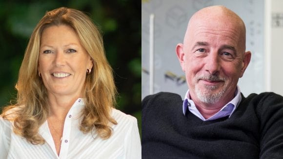 Portrait image of Trish Turner and Ewan Kirk