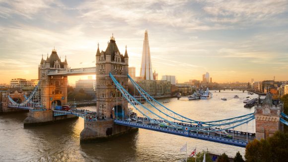 Tower Bridge at sunset
