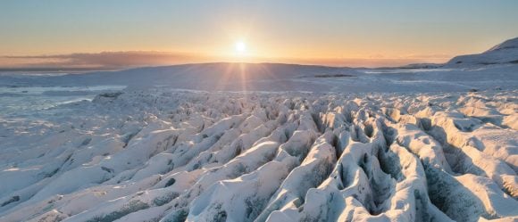 Sunset on Iceland