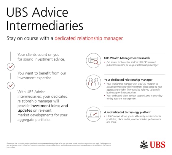 Infographic - UBS Advice Intermediaries