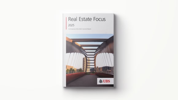 Mockup of Real Estate Focus 2025 publication