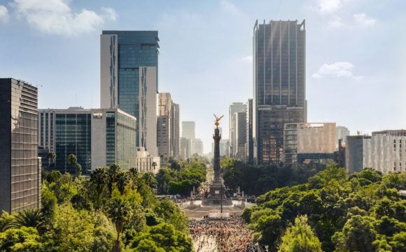 Vista de La Ciudad de México